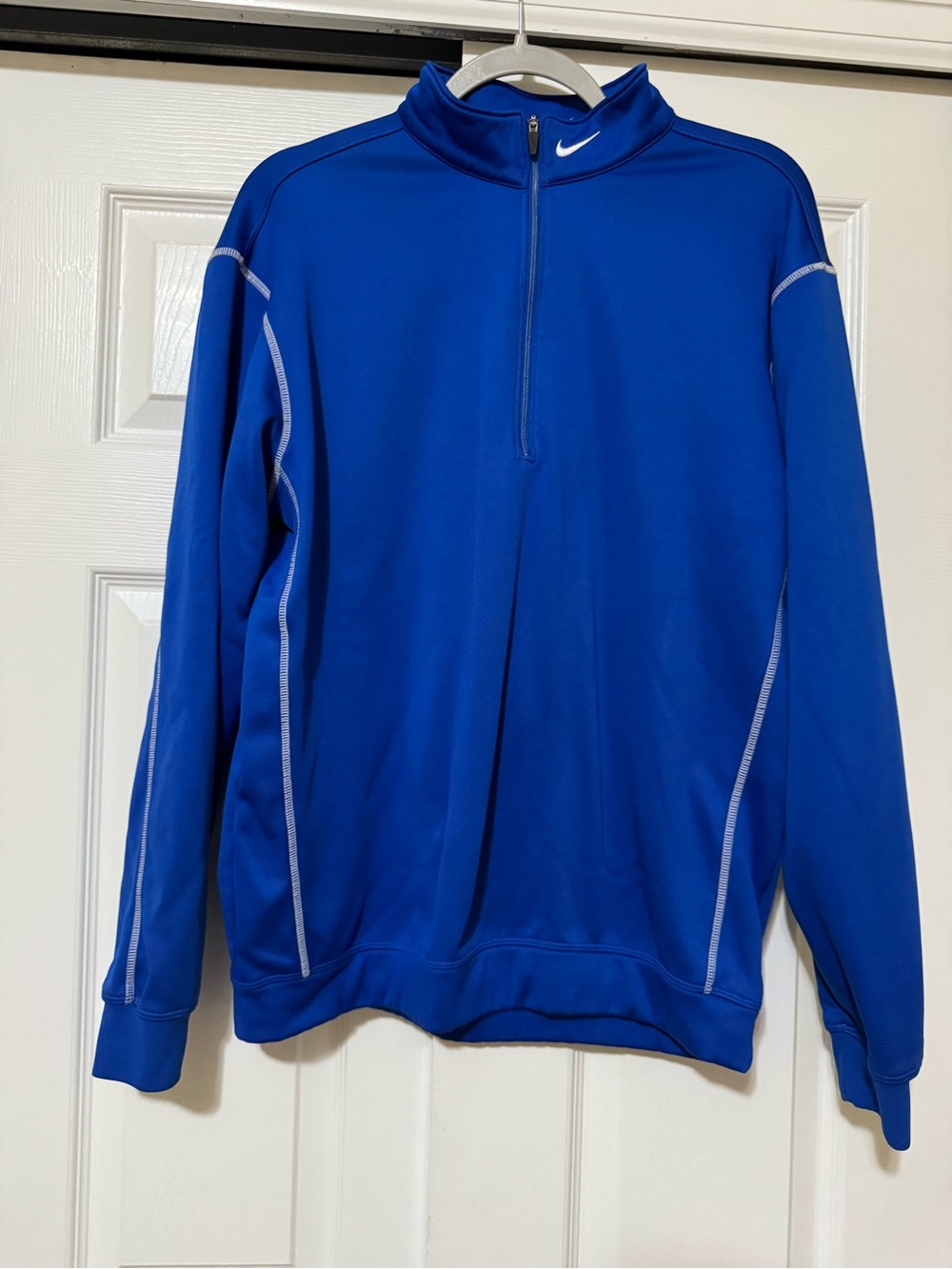 Nike Men’s Royal Blue Half-Zip Athletic Pullover